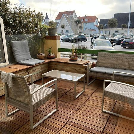 Agreable Appartement Et Terrasse A 2 Pas De La Mer ヴィムルー エクステリア 写真